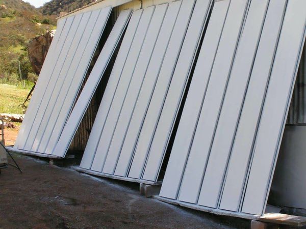 16 Gauge galvanized 12 inch steel siding wall roof panels 700 sq ft x 10ft for Sale in El Cajon