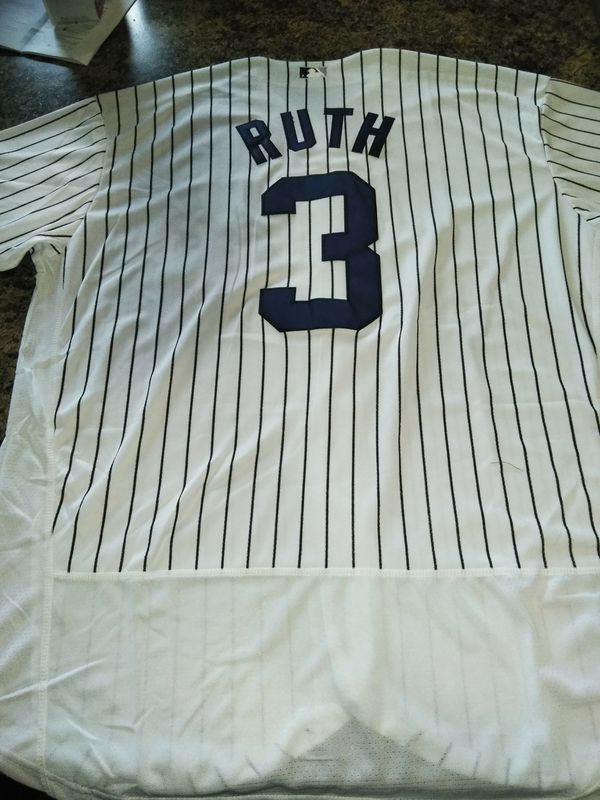 Babe Ruth stitched jersey throwback Yankees for Sale in Tacoma, WA ...