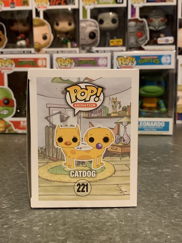 catdog funko pop flocked