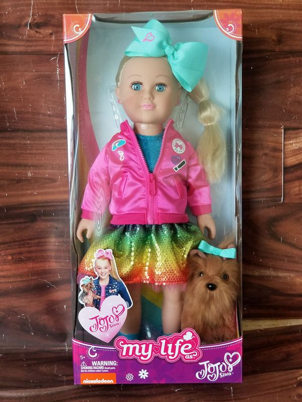 my life as jojo siwa doll with microphone 18 inch