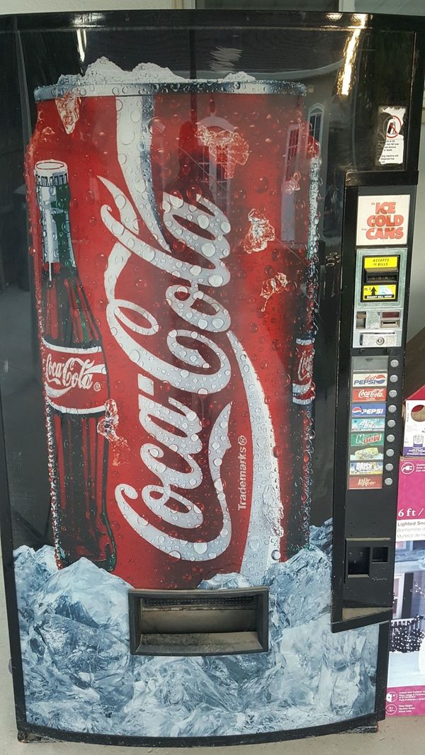 Coke vending machine for Sale in Modesto, CA OfferUp