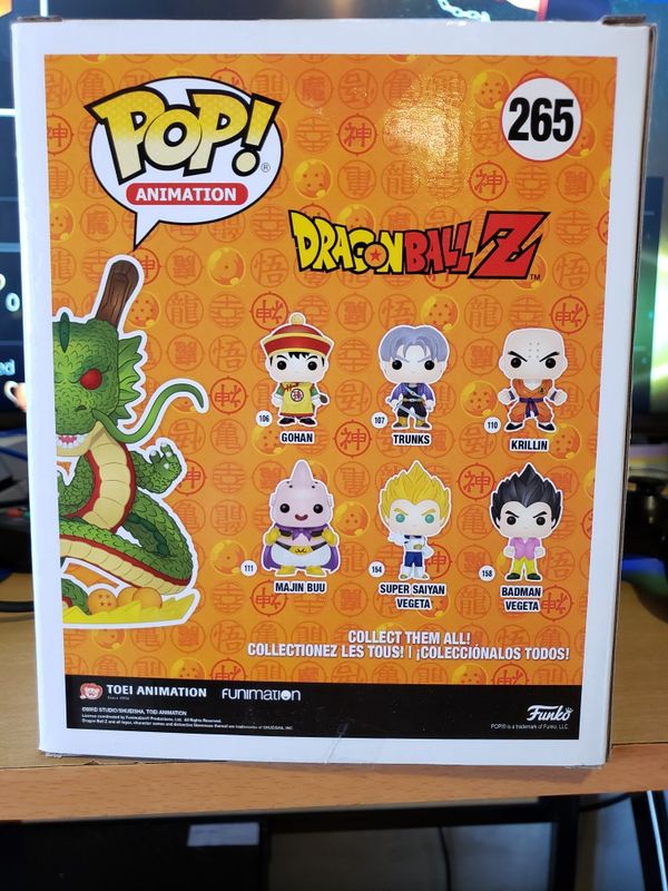 dragon ball z shenron pop vinyl