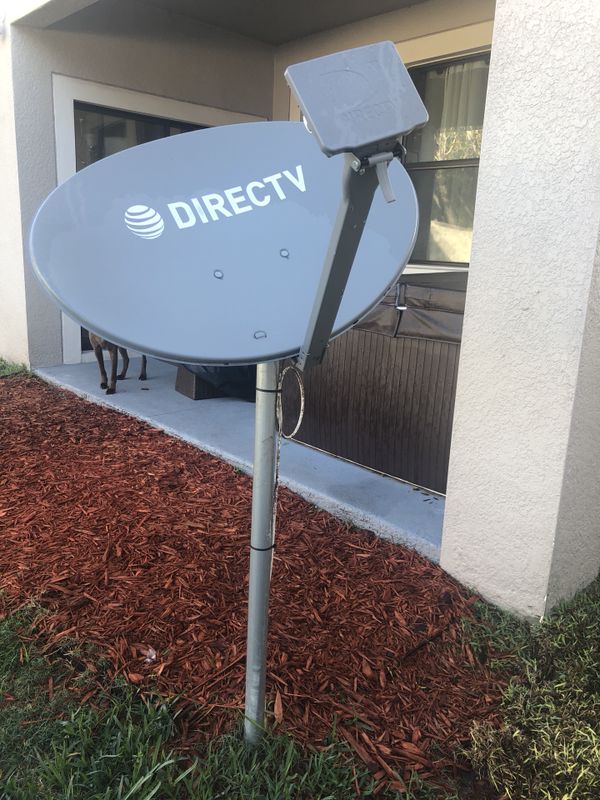 Directv dish satellite w pole for Sale in Brandon, FL OfferUp