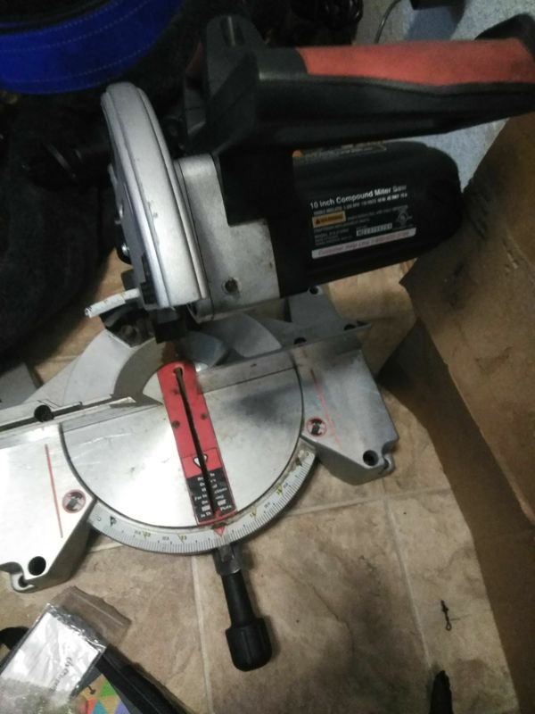 Craftsman 10 inch Compound Miter Saw w/ Laser Trac for Sale in Lake