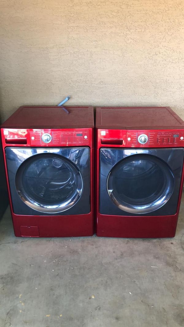Kenmore Red Washer and Electric Dryer for Sale in Phoenix, AZ OfferUp