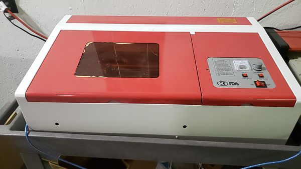 Orion Motor Tech 12x8 40w CO2 Laser Engraver Cutter with exhaust fan USB port. for Sale in ...