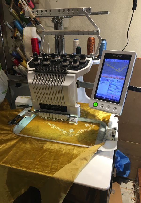 10 needle Embroidery Machine Brother pr1000e for Sale in Sanford, FL ...