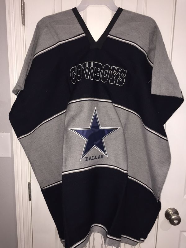 Dallas Cowboys Fans Mexican Poncho Zarape for Sale in Progreso Lakes ...