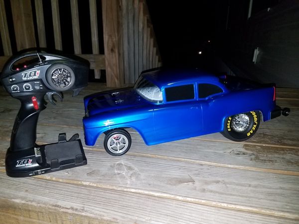 traxxas bandit drag car