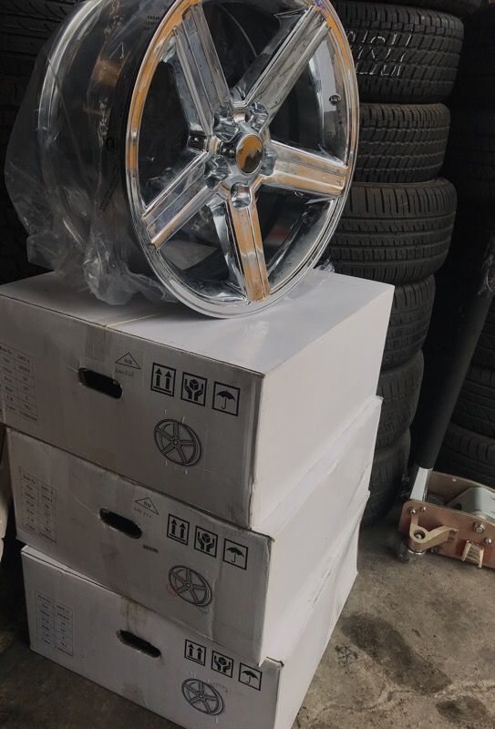 26 inch chrome iroc rims