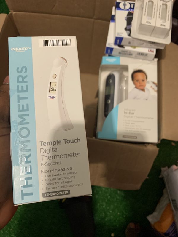 Equate Temple Touch 6-Second Digital Thermometer for Sale in Blacklick