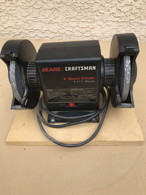 SEARS CRAFTSMAN 6” Bench Grinder for Sale in Phoenix, AZ - OfferUp