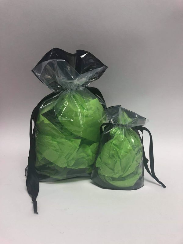 Clear color plastic drawstring bags for Sale in Duncanville, TX - OfferUp