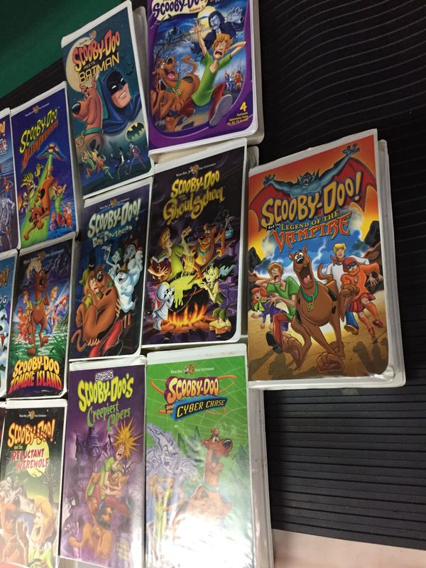 Huge Scooby Doo VHS and DVD Movie collection. for Sale in Miami, FL ...