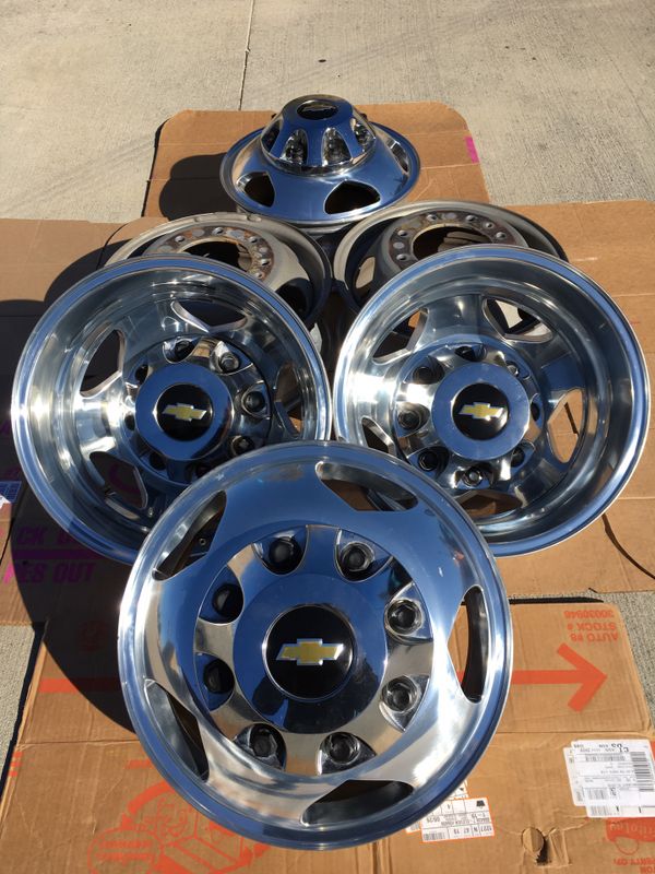 17 inch Chevy gmc dually rims Rines llantas Wheels Tires yantas FACTORY ...