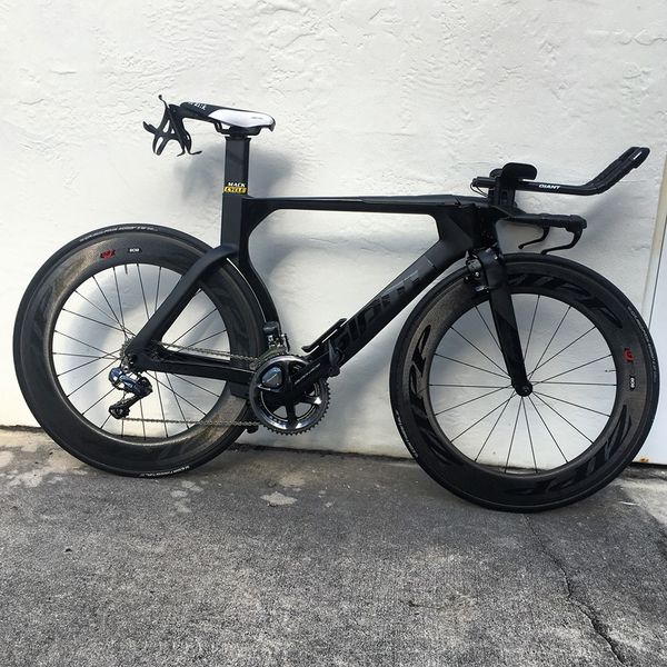 Fizik mistica Carbon braided Triathlon / TT bike saddle and carriage