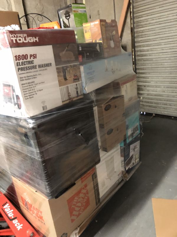 Home Depot pallet of mixed merchandise. for Sale in Austell, GA OfferUp
