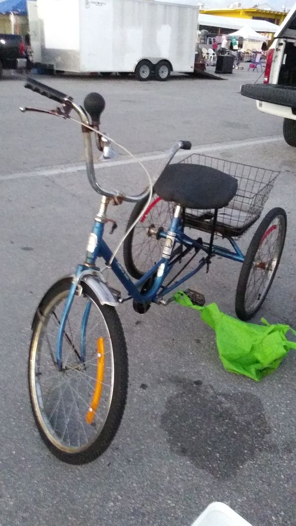 Miami Sun 3 Wheel Adult Bike 175 OBO for Sale in Tamarac, FL OfferUp