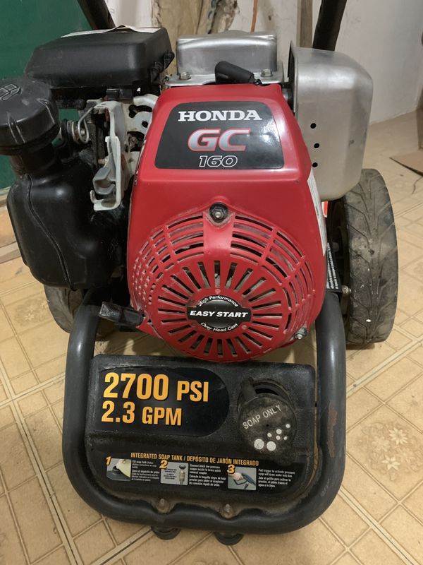 Honda Gc160 5.0 Pressure Washer Parts