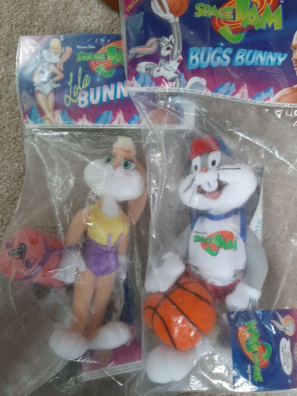 space jam plush set