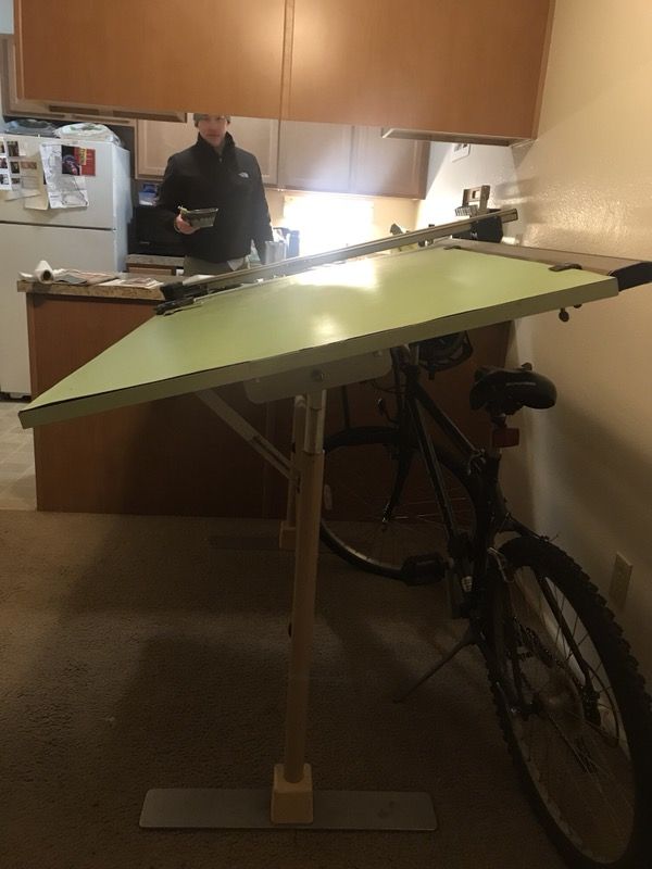 MUTOH Drafting Machine & adjustable Table for Sale in Portland, OR