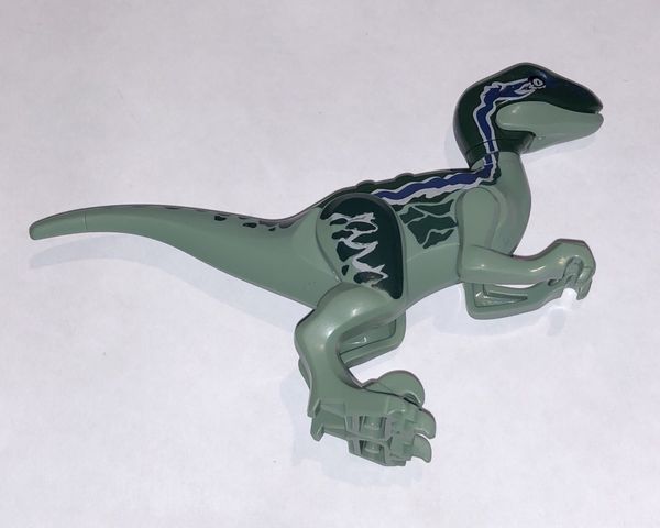 jurassic world blue raptor lego