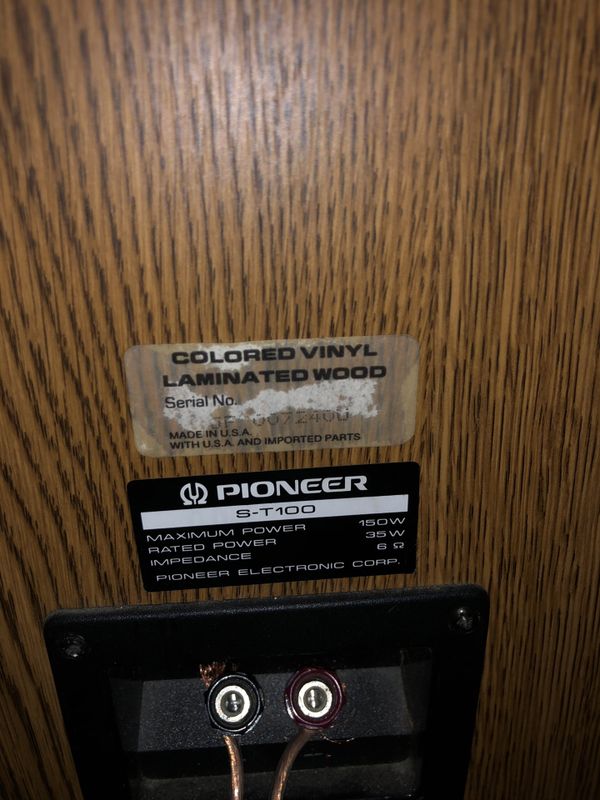 Rare Pioneer ST 100 Speakers for Sale in Chicago, IL - OfferUp