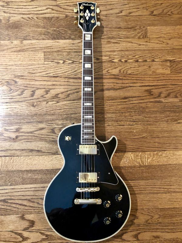 Hohner HG-430 Les Paul Black Beauty style guitar Vintage 70s Made in ...