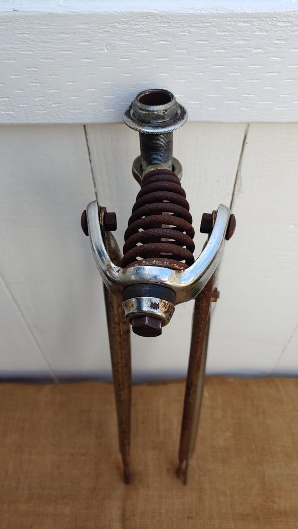 beach cruiser springer forks