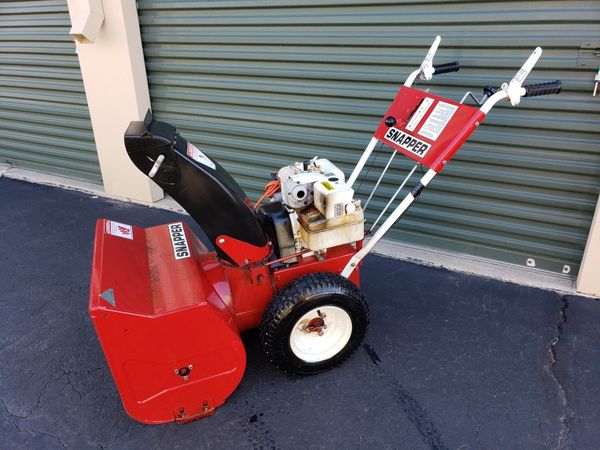 Snapper 2 stage 5hp 26 inch snow blower HEAVY DUTY works great E start ...