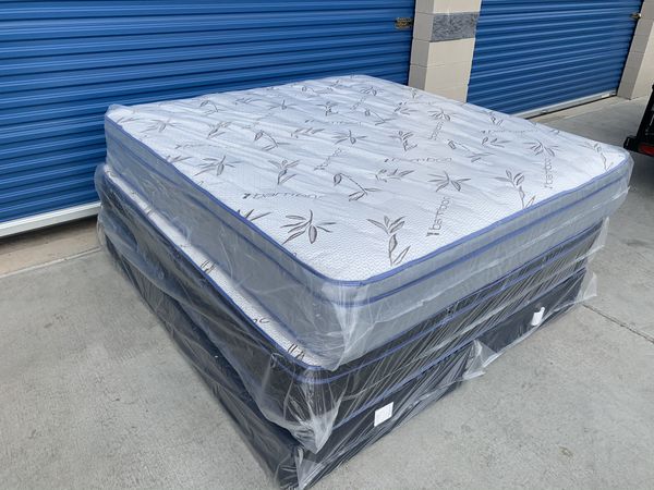 used queen size pillow top mattress