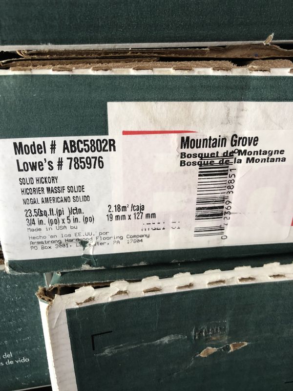 Bruce Lifetime Hand Scraped 5in Mountain Grove Hickory Solid Hardwood