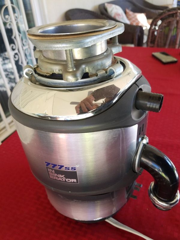 Insinkerator 777ss 1 hp garbage disposal for Sale in Lodi, CA OfferUp