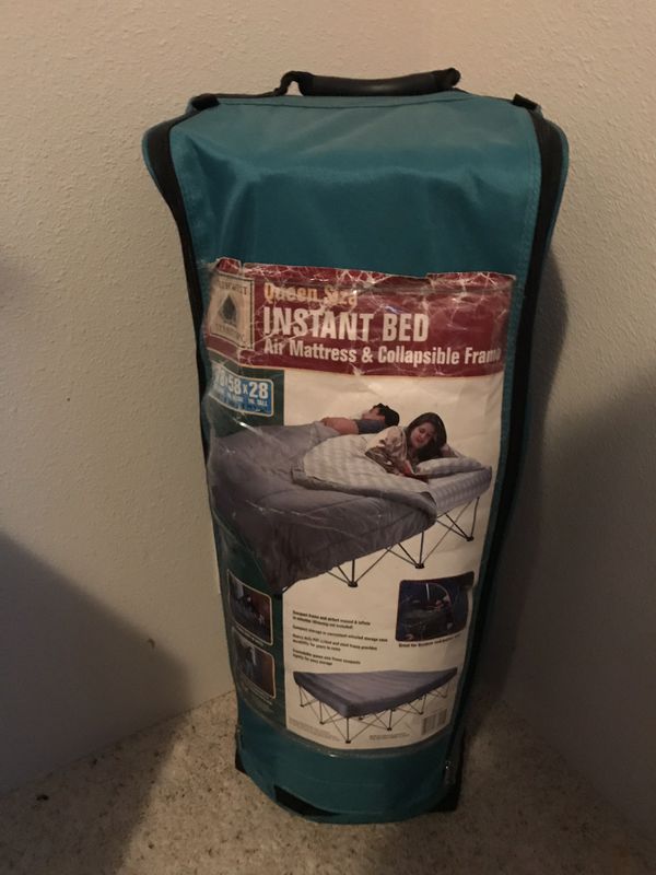 Northwest Territory queen size air mattress instant bed. for Sale in