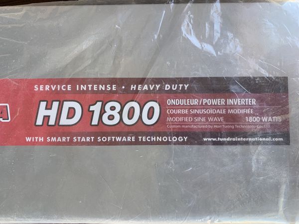 Tundra HD 1800 power inverter for Sale in Gilbert, AZ - OfferUp