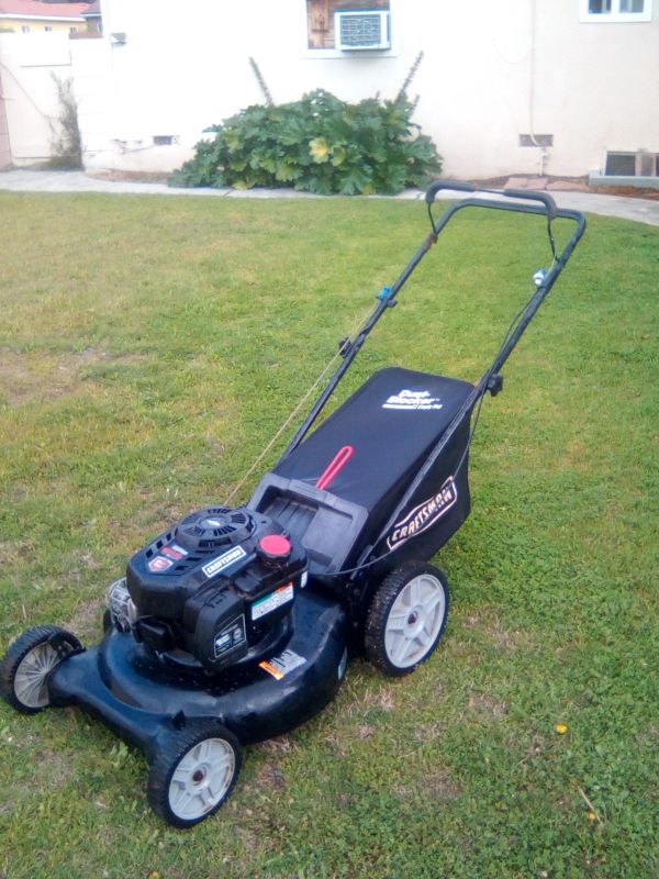 In Craftsman Platinum Hp Push Lawn Mower For Sale In West Covina Ca Offerup