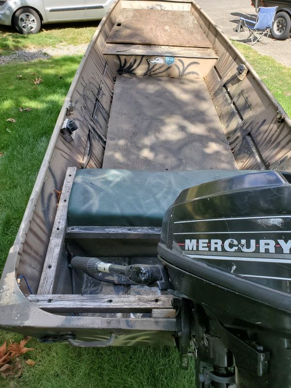 14ft flat bottom jon boat for Sale in Lacey, WA - OfferUp