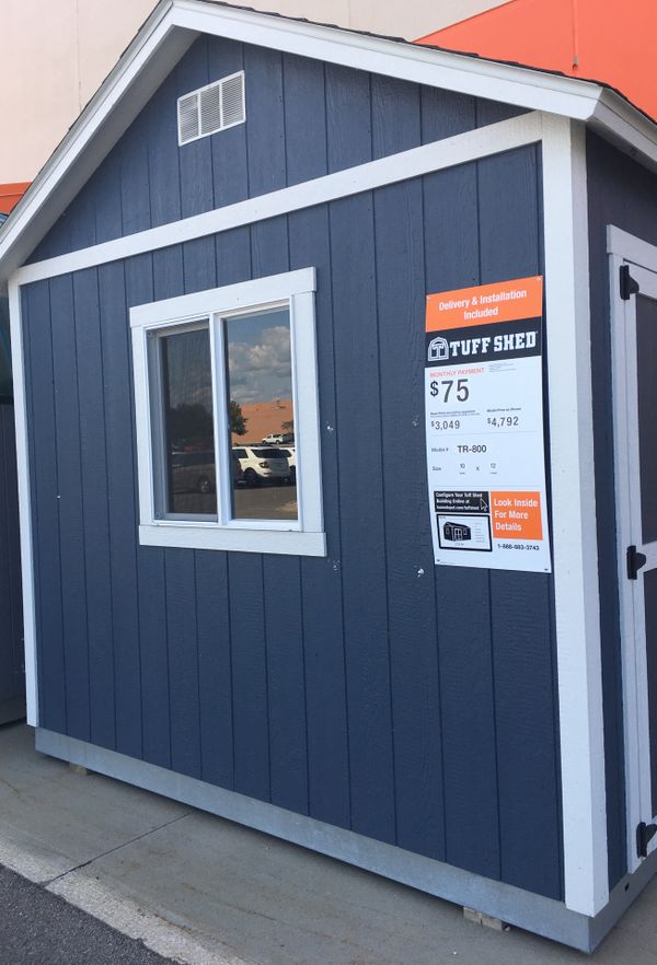 Tuff Shed TR800 10x12. we deliver for Sale in Rochester, MN OfferUp