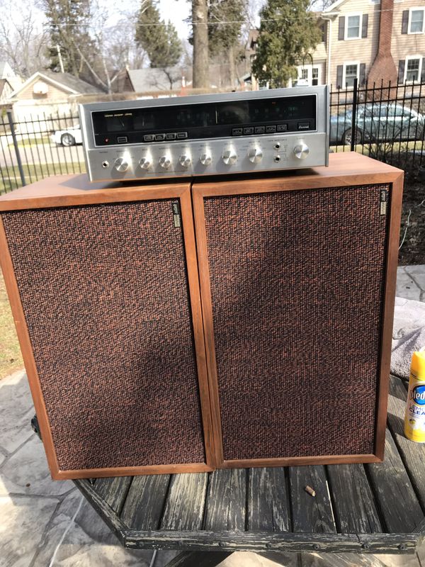 Utah heritage HS1c speakers 1970s vintage Utah sound for Sale in