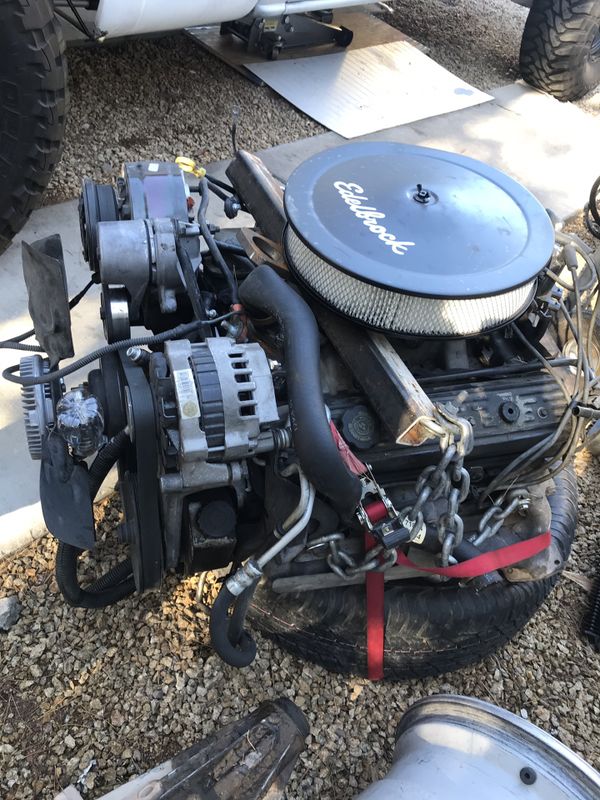 5.7 (350) ENGINE out of a 1995 Chevy Silverado for Sale in Las Vegas
