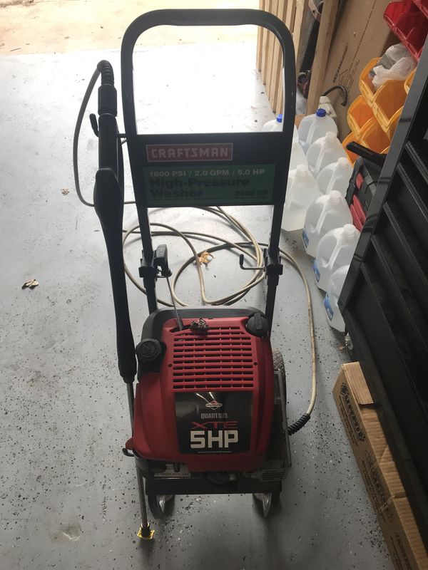 Craftsman Briggs & Stratton Pressure Washer for Sale in Fort Worth, TX
