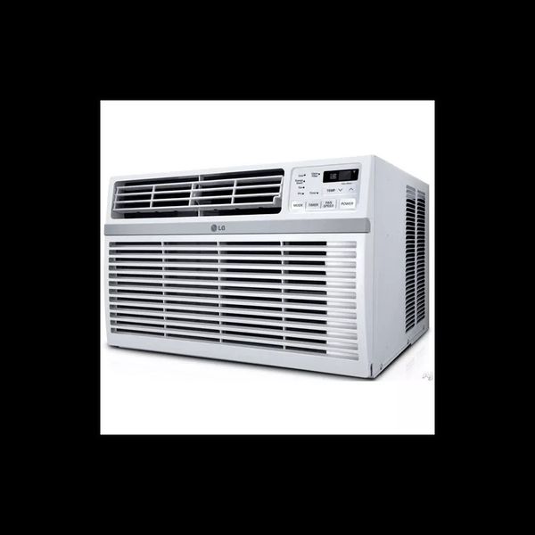 Lg Lw8016er 8000 Btu 115v Window Air Conditioner With Three Fan Speeds Remote Control For Sale 0975