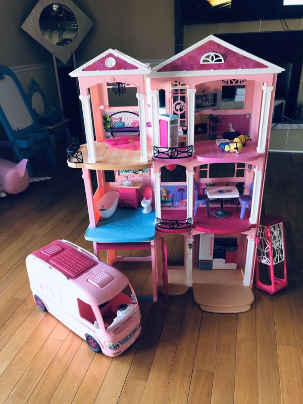 barbie dream house used