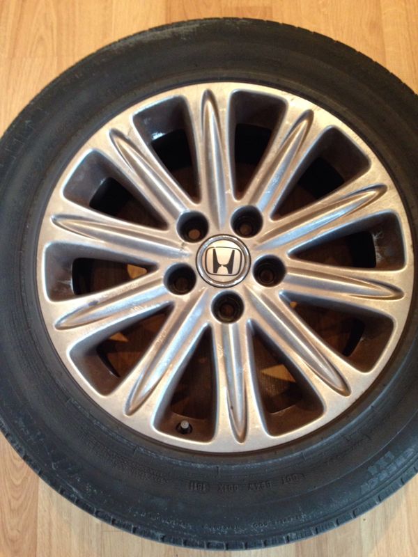 Set of 4 wheels for Honda Odyssey Touring 2007 Pax System 235710 R460A