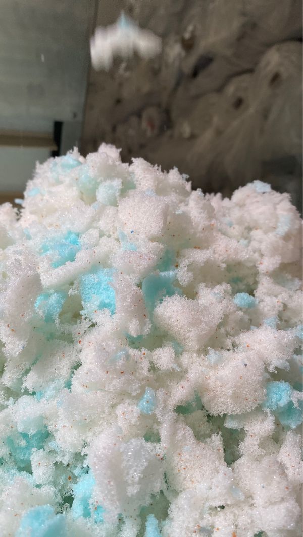 Shredded memory foam for pillows etc 1.10 per pound for