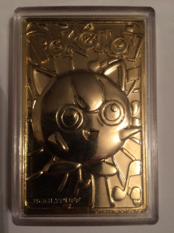 pokemon 1999 gold card
