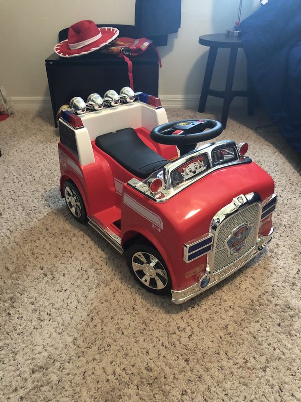 paw patrol ride on 6 volt