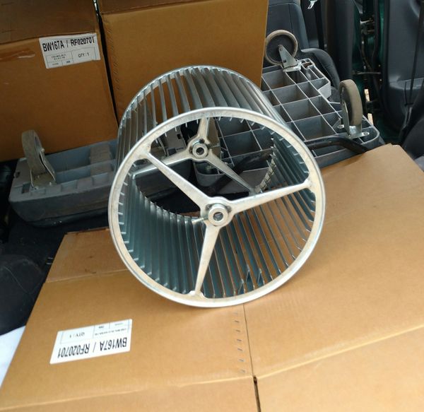 swamp cooler blower wheels 16 x 16 x 3/4 for Sale in Phoenix, AZ