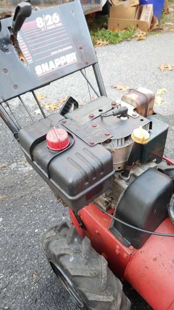 SNAPPER 8HP 26" SNOW BLOWER for Sale in Ijamsville, MD OfferUp