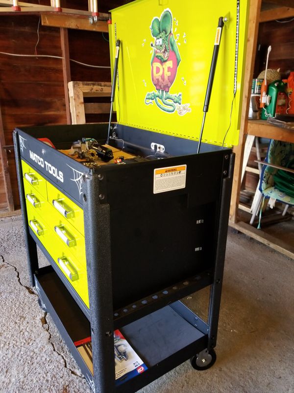 matco rat fink tool cart